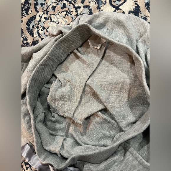 SALE 💚 $9 
Grey 3 Piece Lounge Set plus added waffle tan crop shirt - Picture 7 of 16